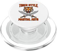 Tiger Style Kung Fu Chinese Martial Arts Broadsword Dao PopSockets PopGrip for MagSafe