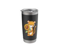 Tiger Sunflower Stainless Steel Insulated Tumbler