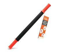 Tiger Tail 22in Massage Stick Portable Roller, Handheld, Deep Tissue Foam Roller, Myofascial Release Tool for Legs, The Long One 22, Made in USA, Orange Black