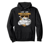 Tiger tank 1943 World War 2 men Pullover Hoodie