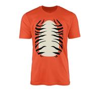 Tiger Tea Costume T-Shirt Top Tee - World Book Day Kids Novel Tiger Came Tea Book Cute Comfortable Apparel Comfy Reading is Power Read Books Gift Present (UK, Age, 9 Years, 11 Years, Orange)