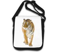 Tiger the ultimate natural predator Shoulder Bag White