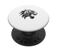 tiger tigrr zoo jungle cat roaring PopSockets Adhesive PopGrip