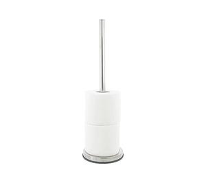 Tiger Toilet Roll Stand, Stainless Steel, Chrome, 13.4 x 42.9 x 13.4 cm