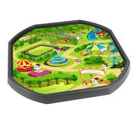 Tiger Town Fair Race Track Tuff Tray Mat Insert, 86 x 86 cm, Ideal for Large Tuff Spot Trays (Not Included)