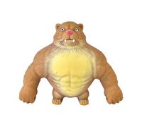 Tiger Toy, Elastic Rebound Squeezer, Stress Relief Mini Toy, Designed toward Kids Teens Adults Home, School Birthday Holiday Fun, Encourages Focus Hand Strength Relaxation Play Entertainment