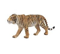 Tiger Toy Orange&Black 15.5x15.5x6.5cm Realistic Plastic Figure HandPainted Mini