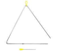 TIGER TRI28-MT 12 inch Samba Triangle Instrument with Beater