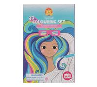 Tiger Tribe Rainbow Dreams 3D Colouring Set & Drawing Set