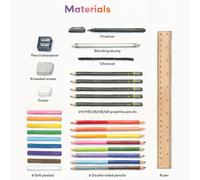 Tiger Tribe Amazing Artist Kit Tiger Tribe Multicolor