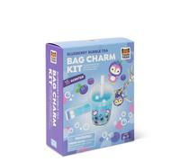 Tiger Tribe Bag Charm Kit- Blueberry Bubble Tea-Kids' Make Your Own Charms Set