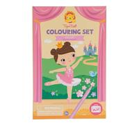 Tiger Tribe Ballet Colouring Set & Drawing Set Tiger Tribe Multicolor