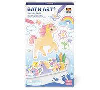 Tiger Tribe Bath Art Unicorn Tales | Activity Kit for Children | Washable Bathtub Colouring Set & Stickers for Kids | Art & Crafts Sets for Baths | Creative Water Toys | Gifts for Boys & Girls Age 3+