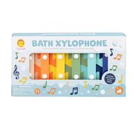 Tiger Tribe Bath Xylophone - Musical Toys For Bathtime, 6 Piece Interlocking Foam Keys, 2 Waterproof Music Sheets, Water Toys, Toddler Gifts, Age 2 Years +