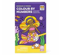 Tiger Tribe Colour by Numbers Unicorn Dreaming, 34 Pages & 10 Marker Pens