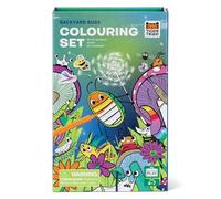 Tiger Tribe Colouring Set Backyard Bugs | Kids Colouring Books | Bug Themed Colour Activity Kit with Sticker Packs | Educational Gifts for Children Age 3+ | Art & Mindfulness Book | Creative Workbook