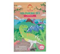 Tiger Tribe TR14013 Dinosaur Toy Colouring Set & Drawing Set