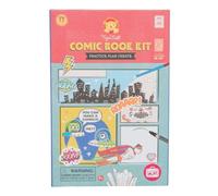 Tiger Tribe Comic Book Drawing Kit & Colouring Set
