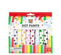Tiger Tribe Dot Paints - 8 Pack Dot Painting Kit Tiger Tribe Multicolor