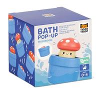 Tiger Tribe ECO Bath Pop-Up Mushroom | Peekaboo Water Toy For Babies & Toddlers | Interactive Bathtime Toys | Unique Children’s Gifts | Sustainably Made with Bioplastic | Age 0 + Months