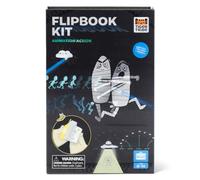 Tiger Tribe Flip Book Kit Animation Action, 30-Page Guidebook & Art Tools