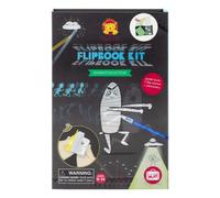 Tiger Tribe Flip Book Kit (Animation Action) With 30-Page Guidebook & Art Tools Tiger Tribe Multicolor