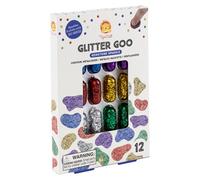 Tiger Tribe Gemstone Sparkle Glitter Goo - 12 Piece Glitter Glue, 6 Colours, Craft Glitter, Glitter Glue For Kids, Glitter Art, Arts And Crafts For Kids