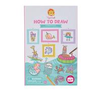 Tiger Tribe How to Draw Summer Fun Drawing Set | Summer Fun Themed Kids Drawing Art Set