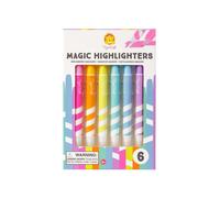 Tiger Tribe Magic Highlighters - 6 Colouring Pens