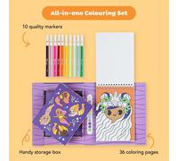 Tiger Tribe Colour By Numbers - Mermaids And Friends