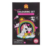 Tiger Tribe Neon Unicorn Colouring Set & Drawing Set