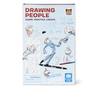 Tiger Tribe People Drawing Set & Colouring Set