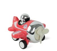 Tiger Tribe Presto Plane Swoop (Red) | Toy Planes | Push Down Aeroplane Toys for Kids | Interactive Vehicles for Boys & Girls | Gifts for 3+ Year Old Children | Toddler Development & Learning Set