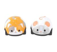 Tiger Tribe Pull Backs- Cat and Mouse | Animal Themed Pull Back Car Toys | Development Toy for Kids | Set of 2 Animals with Wheels for Babies & Toddlers | Unique Gifts for Children from 6 Months Old