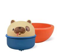 Tiger Tribe Rocking Rollers (Dog) | 2-in-1 Rocking Dog On Wheels | Vehicle Toys | Toddler Toys | Made From Eco Friendly Bio Plastic | Develops Fine Motor Skills | For 18+ Months