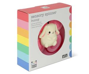 Tiger Tribe Sensory Bunny Spinner - Spinning Animal Fidget Toy For Car Window, Highchair & Bath, Kids Suction Spinners, Gifts For Babies & Toddlers, Age 6 + Months Old