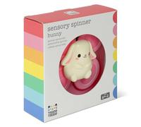 Tiger Tribe Sensory Bunny Spinner - Spinning Animal Fidget Toy For Car Window, Highchair & Bath, Kids Suction Spinners, Gifts For Babies & Toddlers, Age 6 + Months Old
