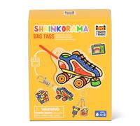 Tiger Tribe Shrinkorama Bag Tags, Make Your Own Bag Tags & Keyrings