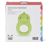 Tiger Tribe Silicone Dino Teether - Dinosaur Teething Buddy Tiger Tribe Multicolor