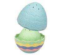 Tiger Tribe Stack & Pour Bath Egg - 7 pcs Stacking Bath Toy Tiger Tribe Multicolor