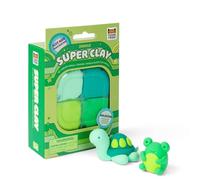 Tiger Tribe Super Clay Jungle | Green Coloured Air Dry Modelling Kit for Kids | Craft Set & Tools for 4+ Year Old Children | Art Gifts for Boys & Girls | Creative Activities for Imaginative Play