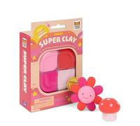 Tiger Tribe Super Clay Sunset, Pink & Red Air Dry Modelling Kit for Kids