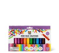 Tiger Tribe Super Smooth Mini Silk Crayons - Pack Of 12