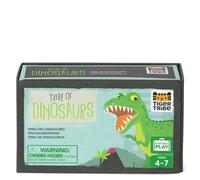 Tiger Tribe Trio Of Mini Dinosaur Toys