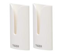 Tiger Tulip, Towel hook, White (set of 2), 14x31x60mm