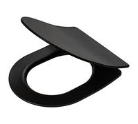 Tiger Tune Toilet seat Duroplast Black/Brushed Stainless Steel
