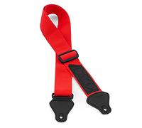 TIGER UAC4-RD Ukulele Strap for Soprano, Concert, Tenor and Baritone Ukes with Pick Holders Red