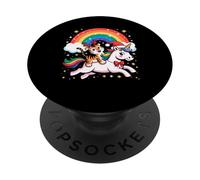 Tiger Unicorn Rainbow Tigers PopSockets Adhesive PopGrip