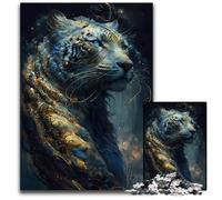 Tiger Unreal 1000Piece Jigsaw Puzzles for Adults Difficult Puzzles for Adults for Home DecorHoliday Fun 1000 PCS(75x50cm)