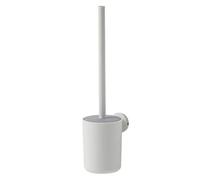 Tiger Urban Toilet Brush and Holder, Stainless Steel, White, 9.5 x 38.4 x 11.7 cm